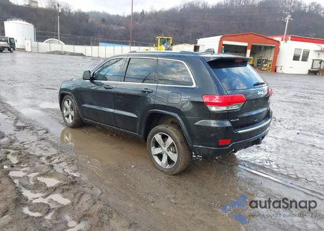 2016 Jeep Grand Cherokee Overland z USA, uszkodzony, nr VIN 1C4RJFCG0GC365285